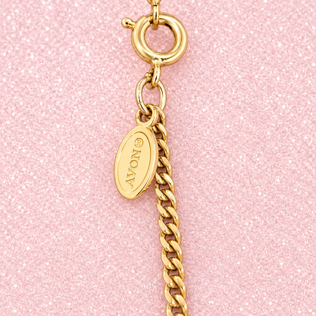 Vintage 1975 Avon Sunny Star Gold Tone Pendant Necklace