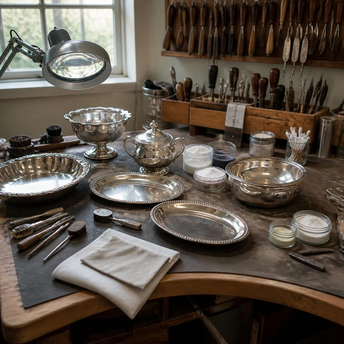 Silver Polishing/Jewelry Cleaning Service